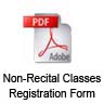 2010 Non-Recital Classes Schedule